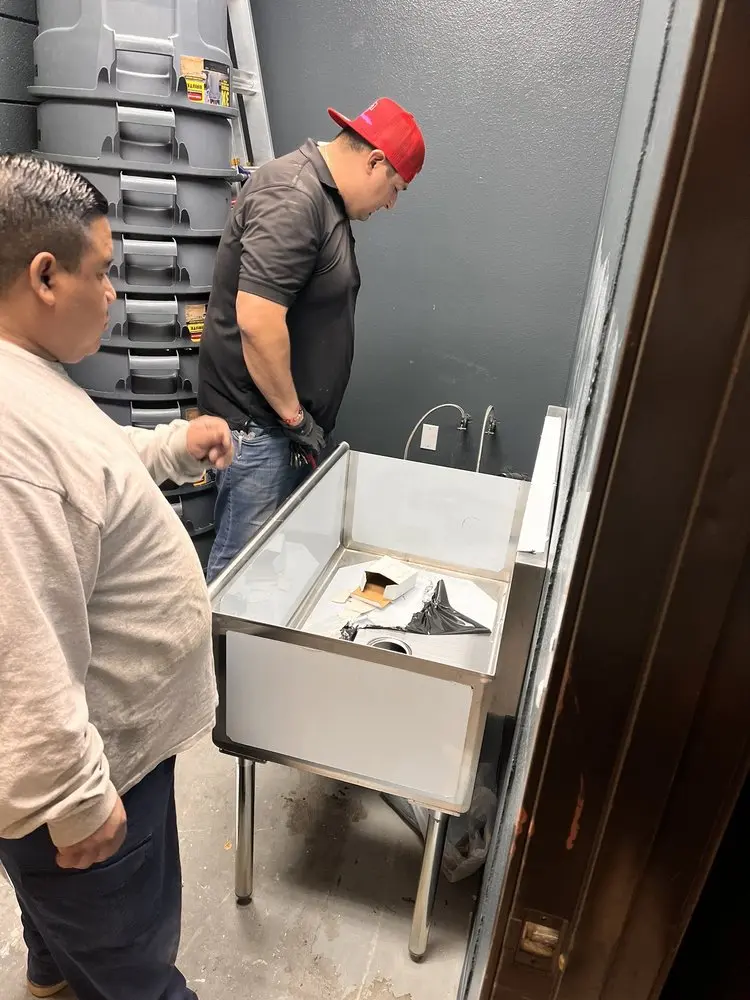 Commercial plumbing and sink installation in San Gabriel Heights